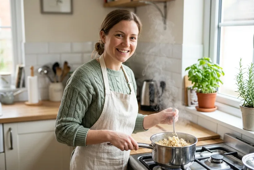 Cook the Quinoa.