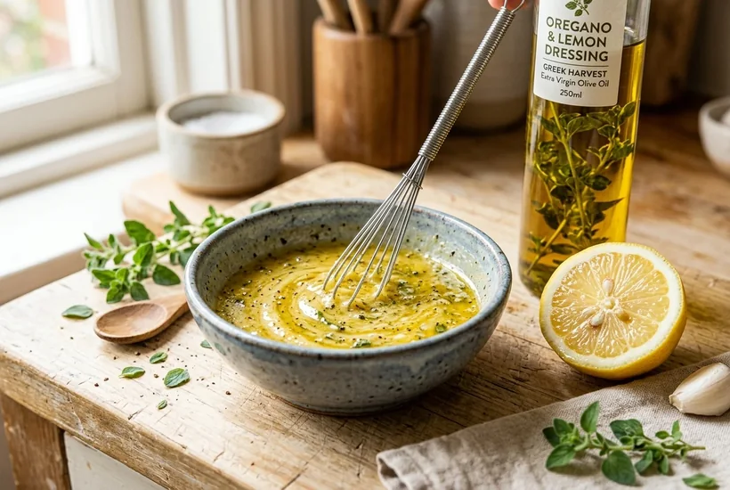 Whisk the Dressing.