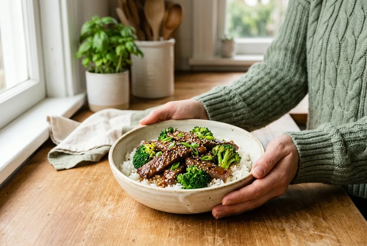 Beef & Broccoli Bowl
