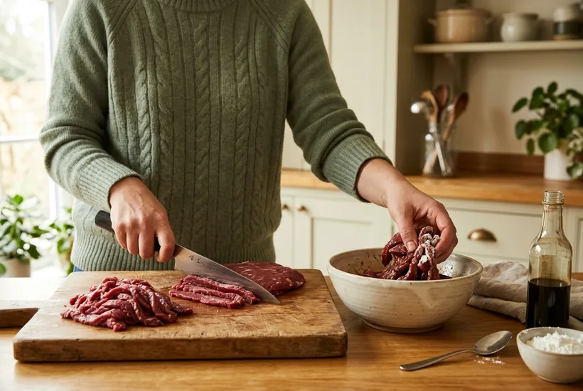 Slice the Beef.