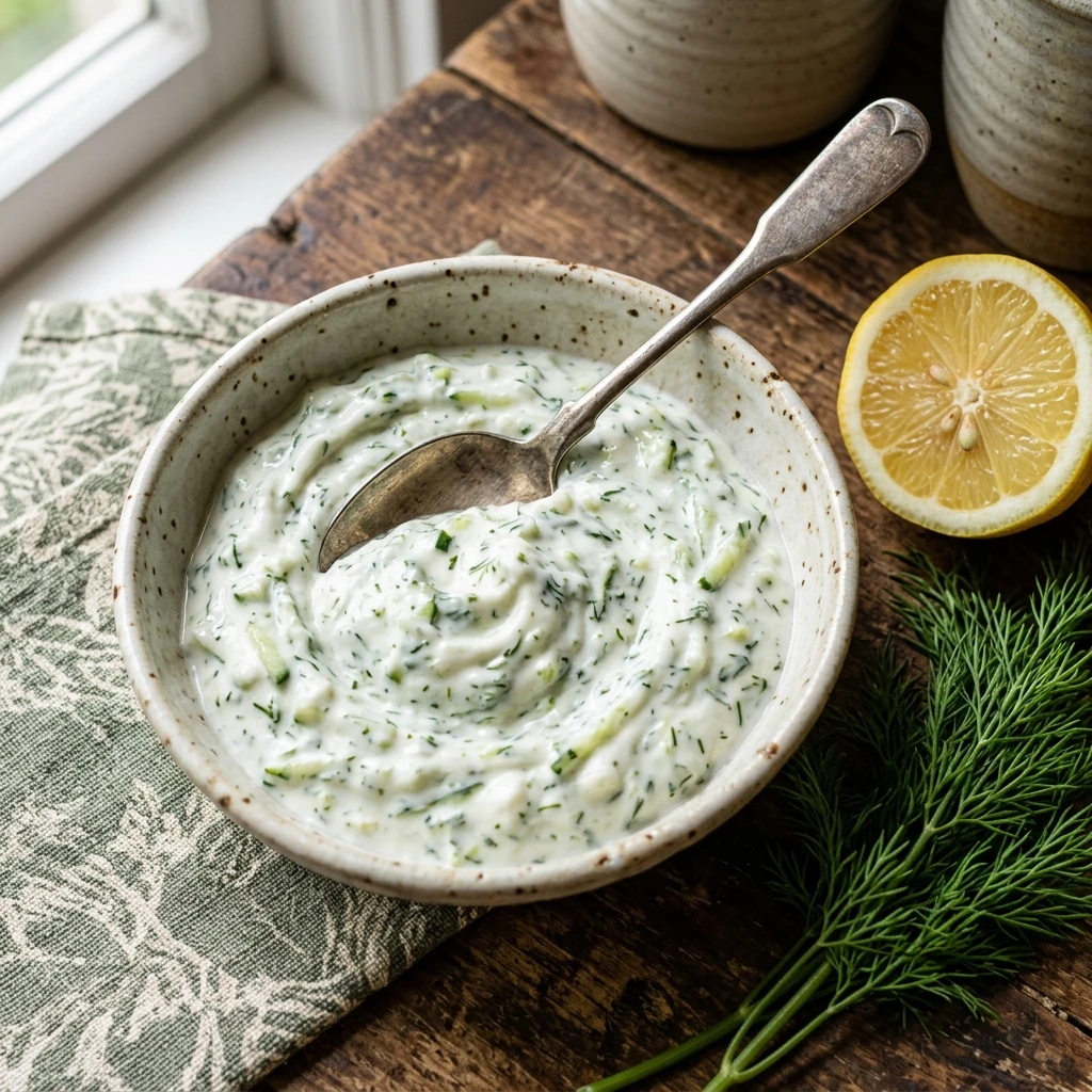 Make the tzatziki