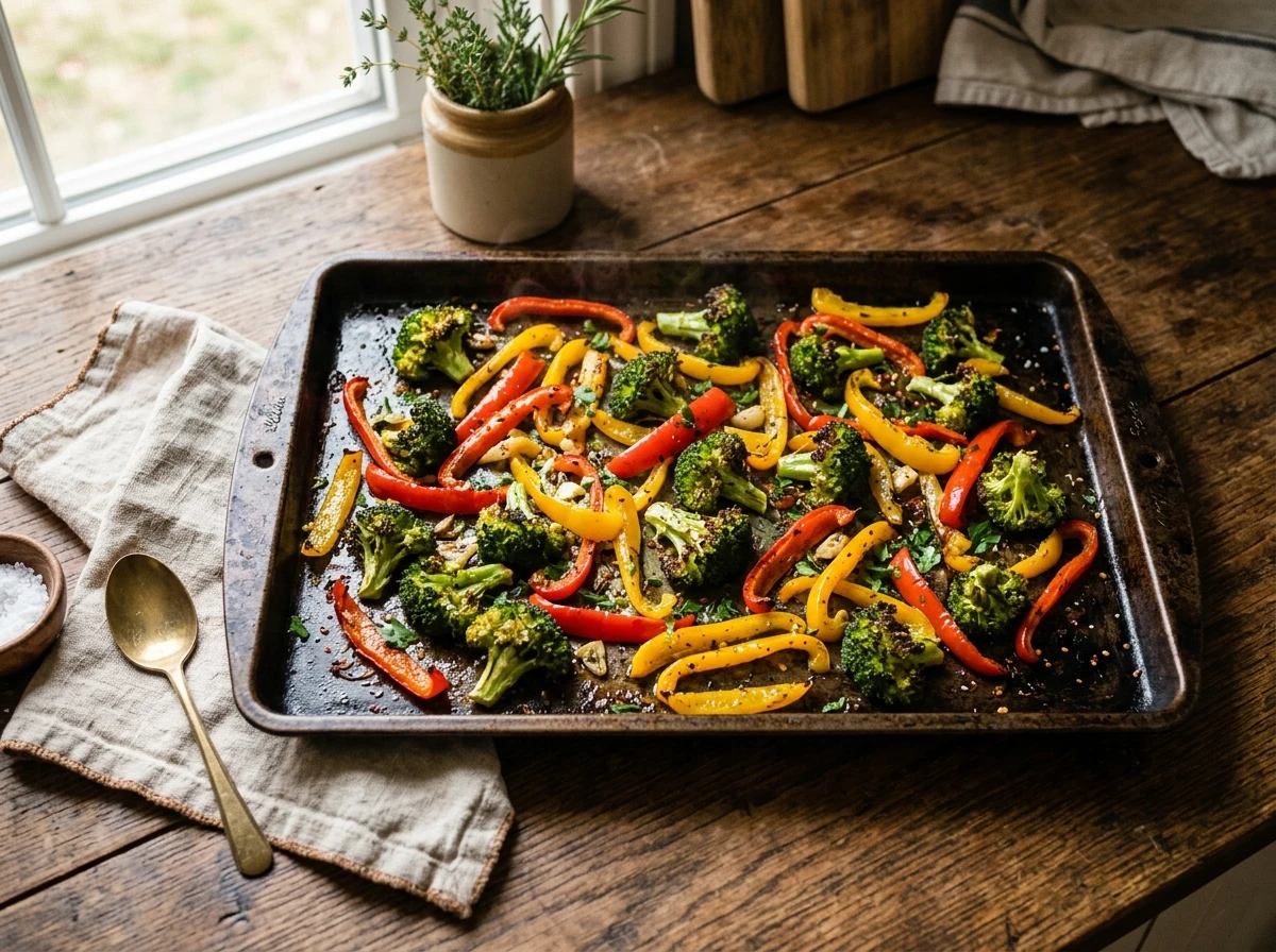 Roast the veggies