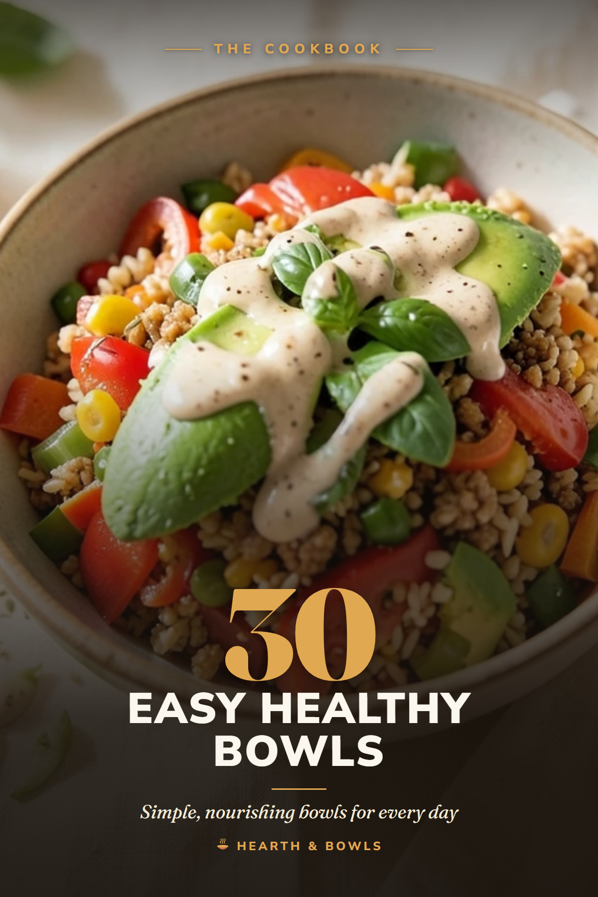 30 Easy Healthy Bowls cover